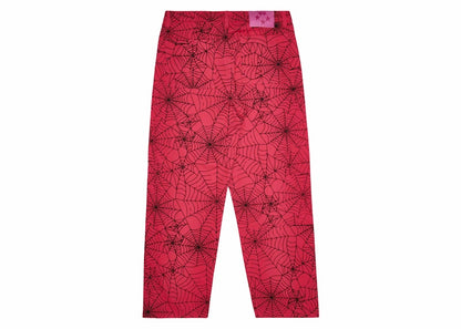 Sp5der AOP Work Pant Pink