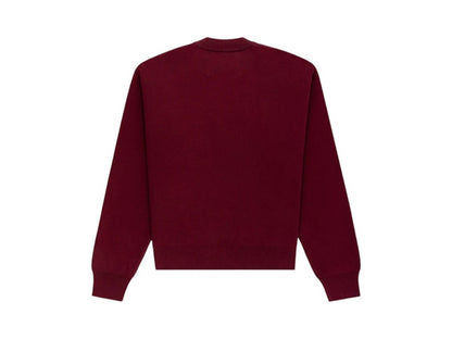 Sp5der Arachnaphobia Sweater Burgundy