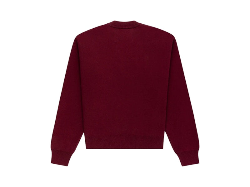 Sp5der Arachnaphobia Sweater Burgundy