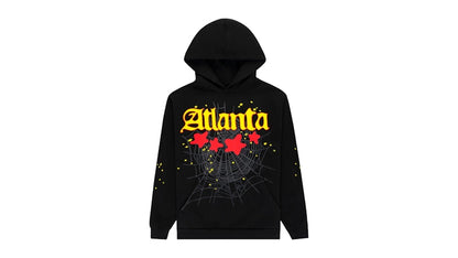 Sp5der Atlanta Hoodie Black