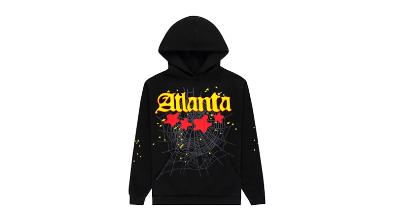Sp5der Atlanta Hoodie Black