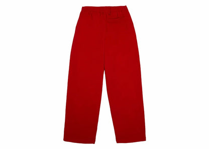 Sp5der Atlanta Open Leg Sweatpant Red