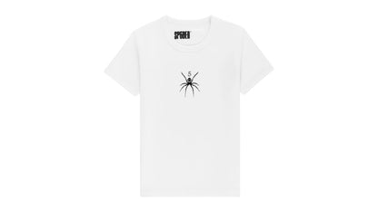 Sp5der Baby Tee White