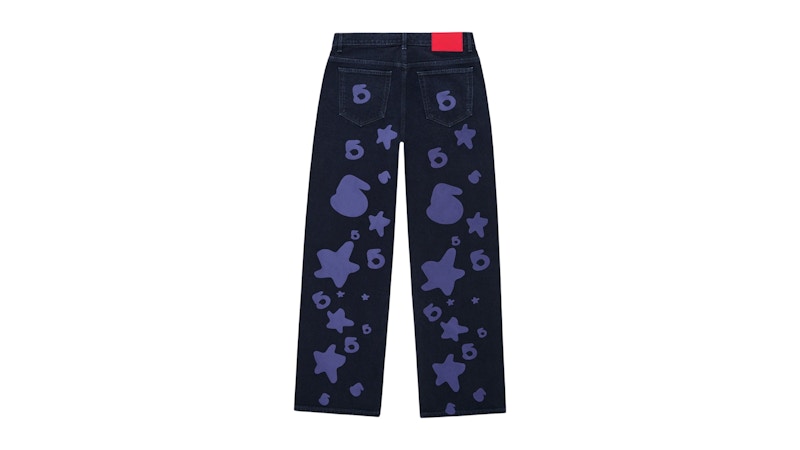 Sp5der Beluga Denim Jeans Indigo Denim