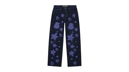 Sp5der Beluga Denim Jeans Indigo Denim