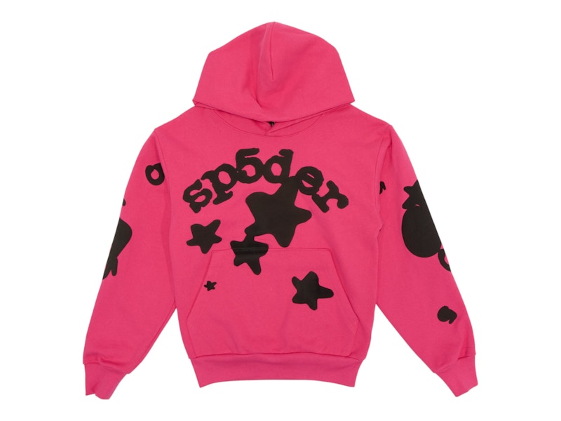 Sp5der Beluga Hoodie Pink