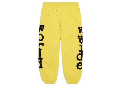 Sp5der Beluga Sweatpants Gold