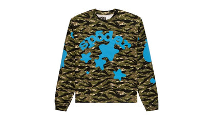 Sp5der Beluga Tiger Camo Longsleeve Tiger Camo