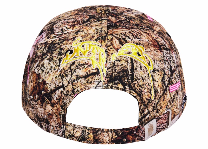 Sp5der Blue Logo Cap Real Tree Camo