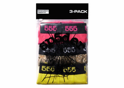 Sp5der Boxer Briefs (Set of 3) Multicolor