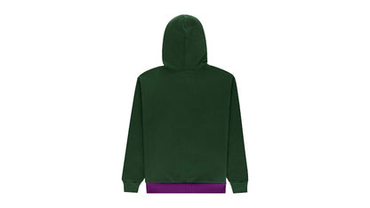 Sp5der Campers Field Zip Up Hoodie Green