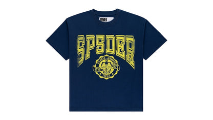 Sp5der Campus Tee Dark Navy