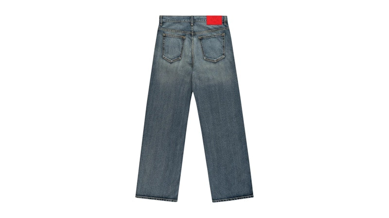 Sp5der Denim Work Pant Light Blue Wash