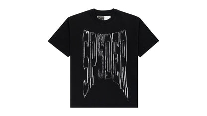 Sp5der Diffused Collegiate Tee Black