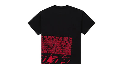 Sp5der Disclaimer Tee Black