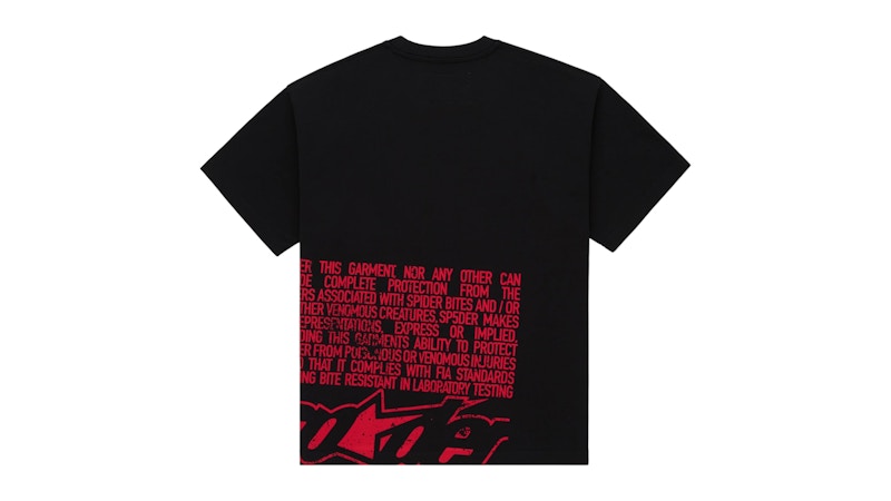 Sp5der Disclaimer Tee Black