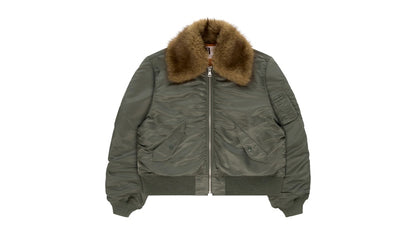 Sp5der Flight Jacket Army Green
