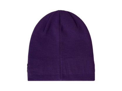 Sp5der Fuzzy Logo Mohair Beanie Purple