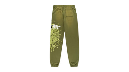 Sp5der Heavy Web Sweatpant Olive