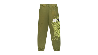 Sp5der Heavy Web Sweatpant Olive