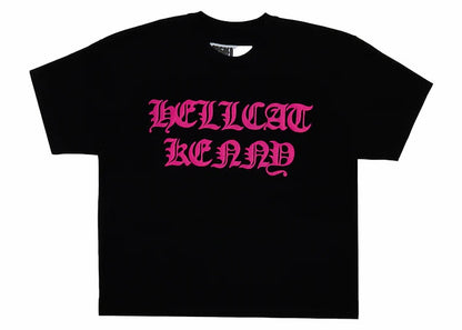 Sp5der Hellcat Kenny Tee Black