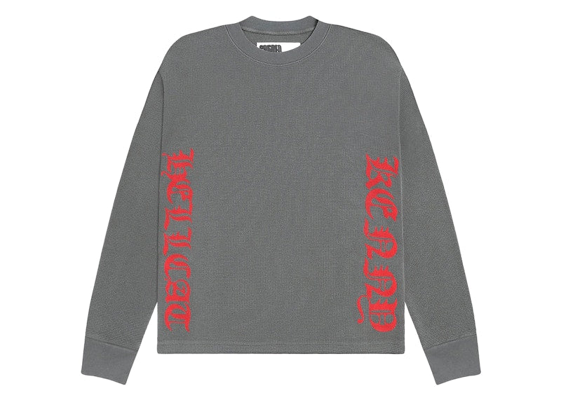 Sp5der Hellcat Kenny Thermal L/S Shirt Grey