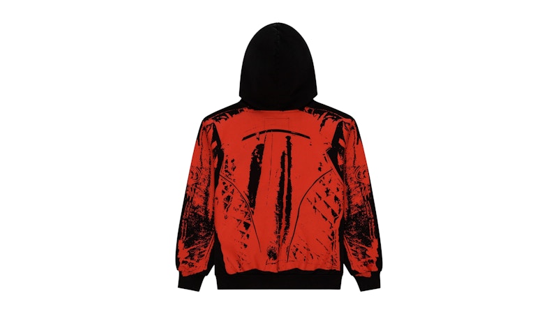 Sp5der JP5 Moto Hoodie Black