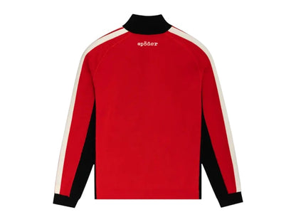 Sp5der Knit 5 Track Jacket Red