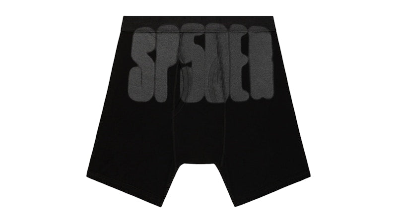 Sp5der Logo Boxer Black