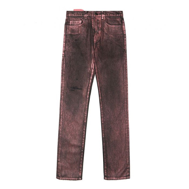 Sp5der Metallic Wash Jeans Multi