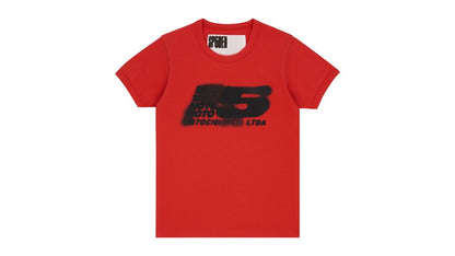 Sp5der Moto 5 Baby Tee Red