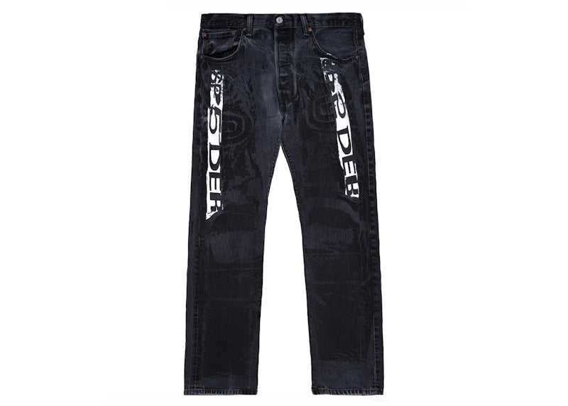 Sp5der Moto Jean Vintage Black
