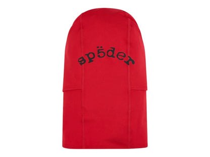 Sp5der OG Logo V2 Shiesty Mask Red