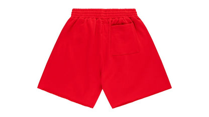Sp5der OG Studded Sweatshort Red