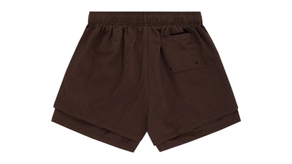 Sp5der OG Web Double Layer Short Brown/Orange