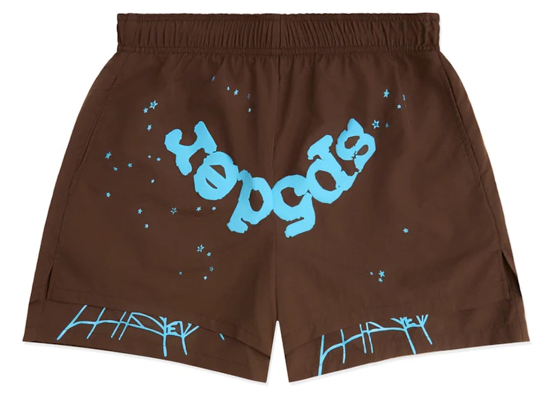 Sp5der OG Web Double Layer Short Brown