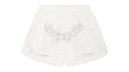 Sp5der OG Web Double Layer Short White