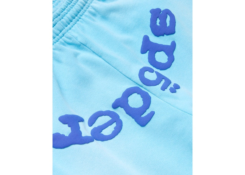 Sp5der OG Web V2 Spray Sweatpant Light Blue