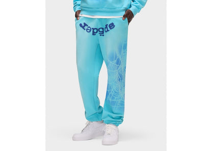 Sp5der OG Web V2 Spray Sweatpant Light Blue