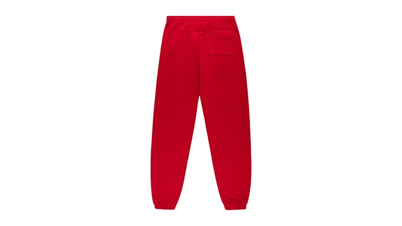 Sp5der OG Web V2 Sweatpant Red