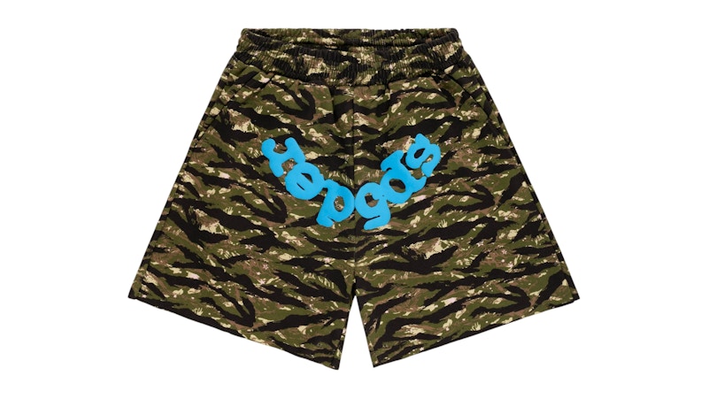 Sp5der OG Web V2 Tiger Camo Sweatshort Tiger Camo