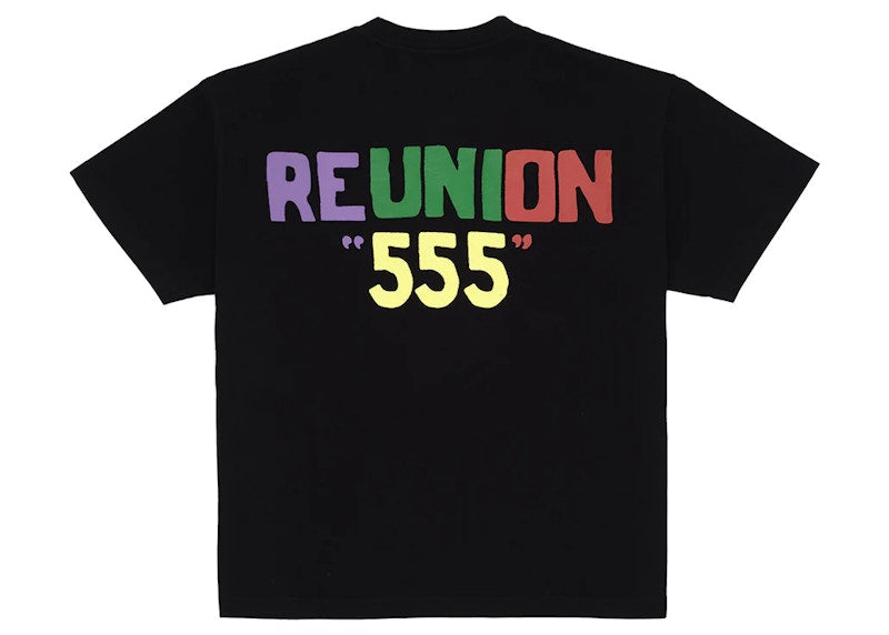 Sp5der Oversized Reunion Tee Black