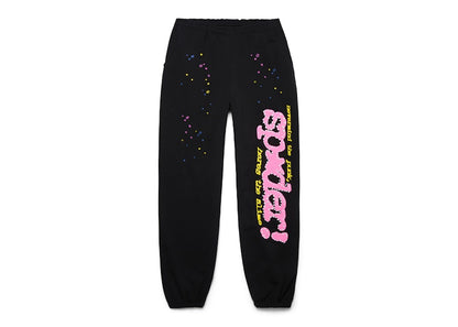 Sp5der P*NK V2 Sweatpant Black
