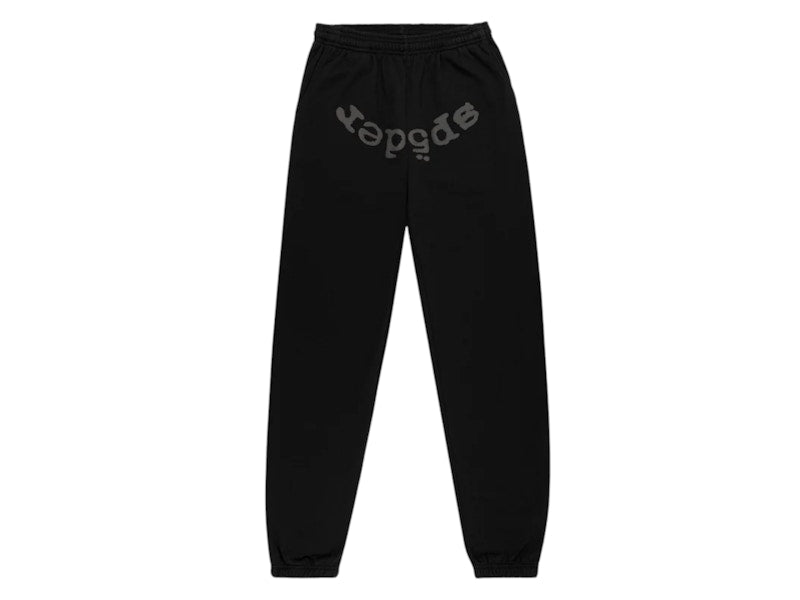 Sp5der Phantom Web Sweatpant Black