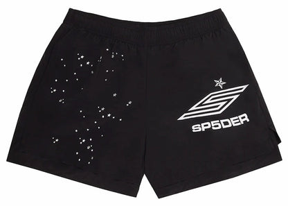 Sp5der Pro Double Layer Short Black