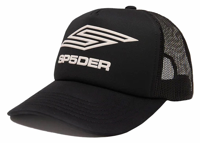 Sp5der Pro Trucker Hat Black