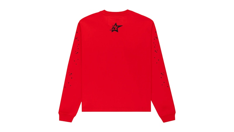 Sp5der Punk V2 Longsleeve Red