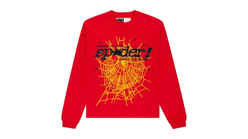 Sp5der Punk V2 Longsleeve Red