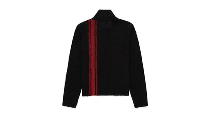 Sp5der Rally Knit Zip Sweater Black