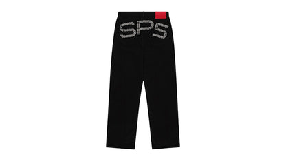 Sp5der Rivet Denim Black